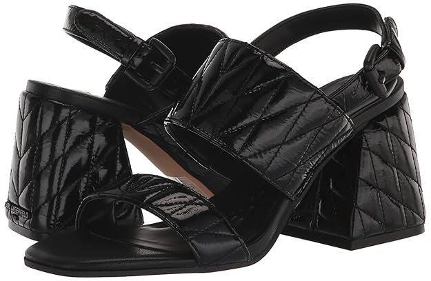 Karl Lagerfeld Paris Women's Everyday Casual Comfortable Dress Sandal Heeled - Image 2
