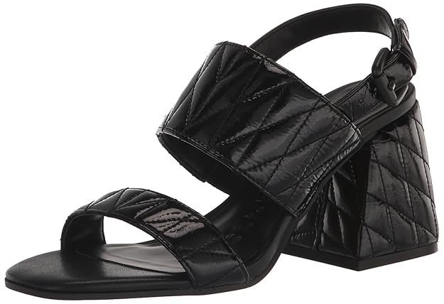 Karl Lagerfeld Paris Women's Everyday Casual Comfortable Dress Sandal Heeled